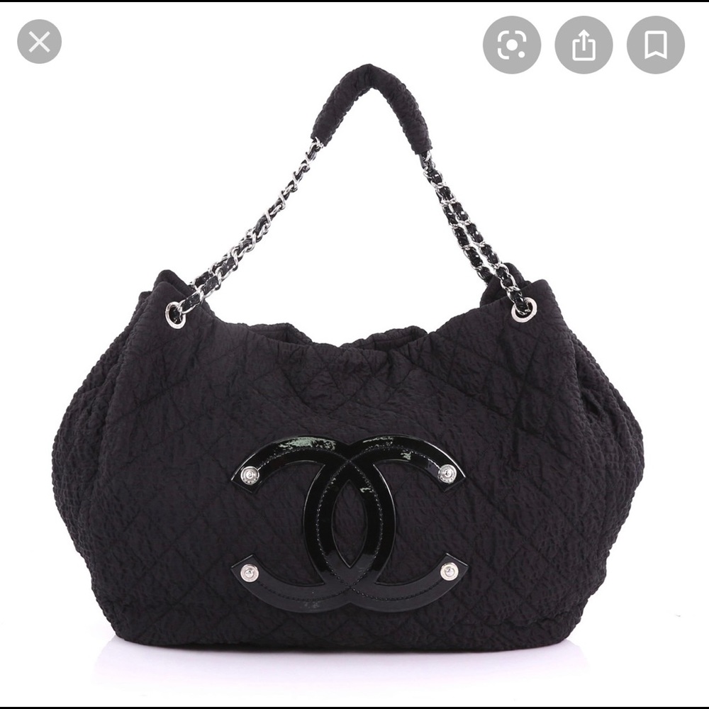 Chanel quilted Cloquee Hobo LN
